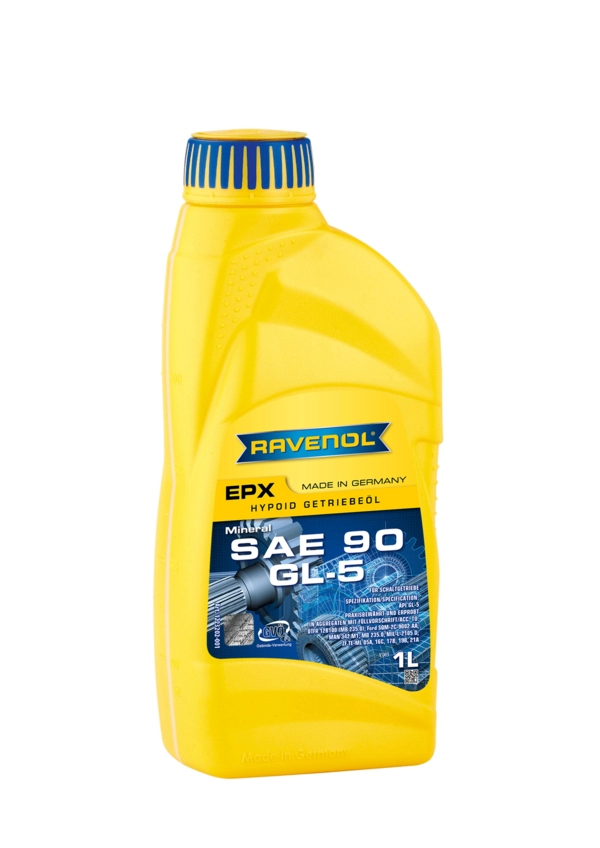 1L RAVENOL EPX SAE 90 GL-5 – Växellådsolja & Differentialolja